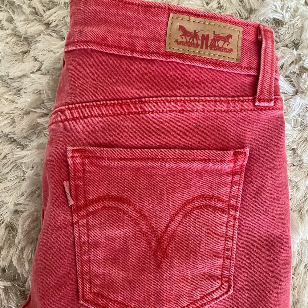 Levis Denim Legging Pink